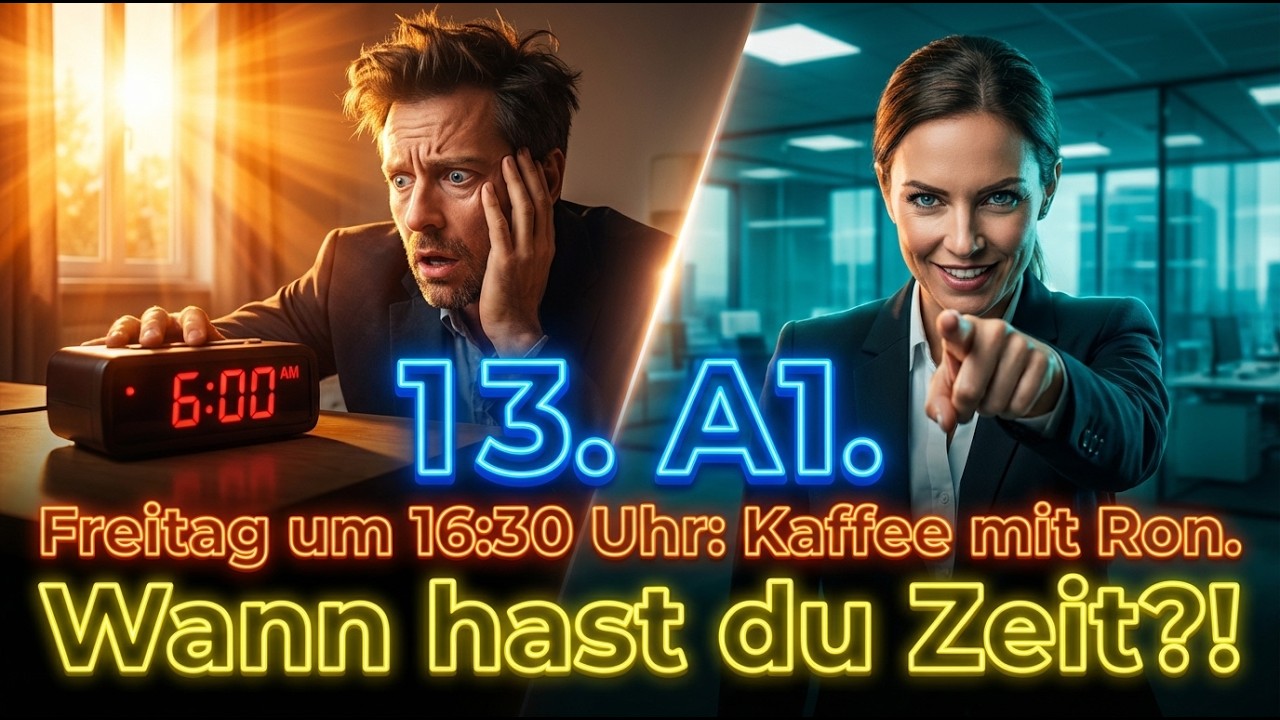 Stop Messing Up Time in German! ⏰ (A1 Masterclass) Verwechselt nicht mehr die Zeit im Deutschen! ⏰