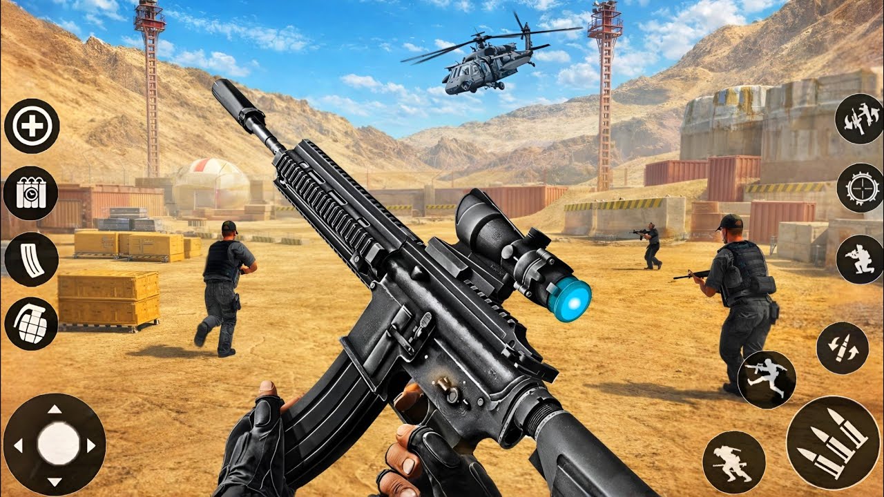 FPS War Game - FPS Shooting Mission Gun Game _ Android GamePlay #2