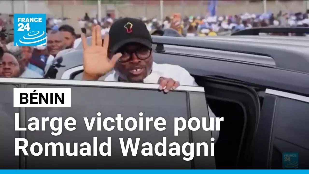B&eacute;nin : large victoire pour Romuald Wadagni &agrave; la pr&eacute;sidentielle &bull; FRANCE 24