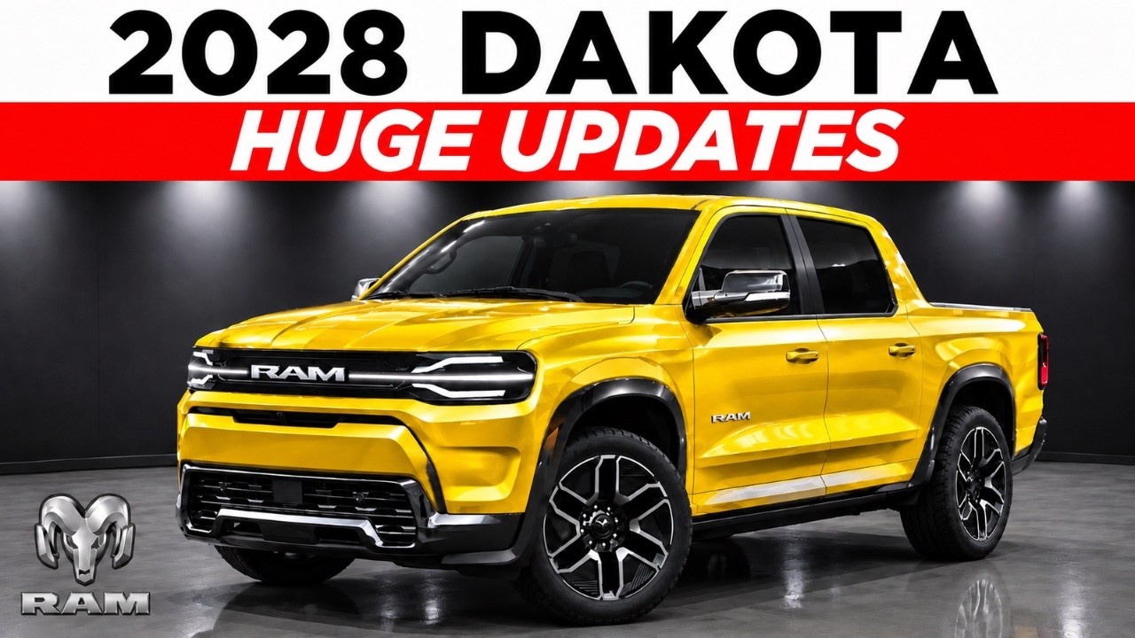 Ram has Brought Back the ICONIC Dakota! Huge NEW UPDATES