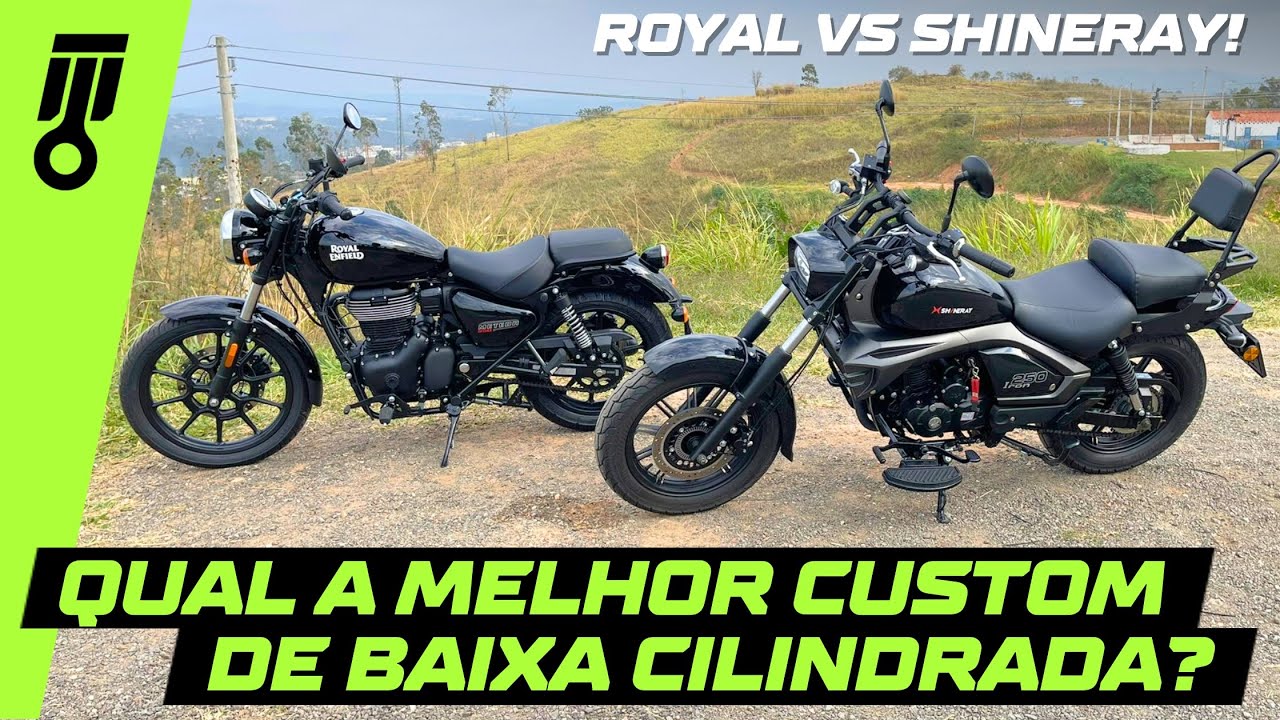 METEOR 350 vs IRON 250 - Qual a melhor CRUISER? - COMPARATIVO!