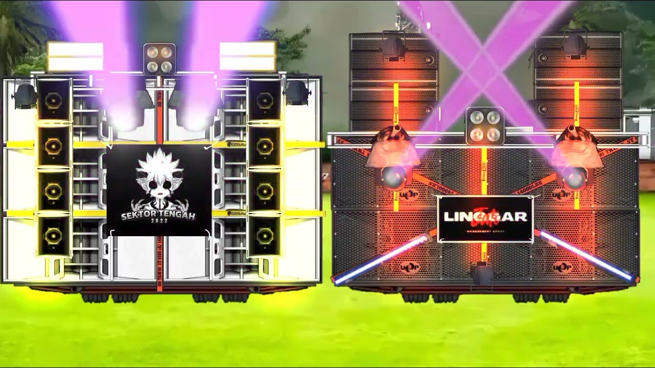BATTLE ANIMASI SOUND PART 2 , TEBAK MENANG YANG MANA?? #rameindong #animation#subscribe #soundsystem