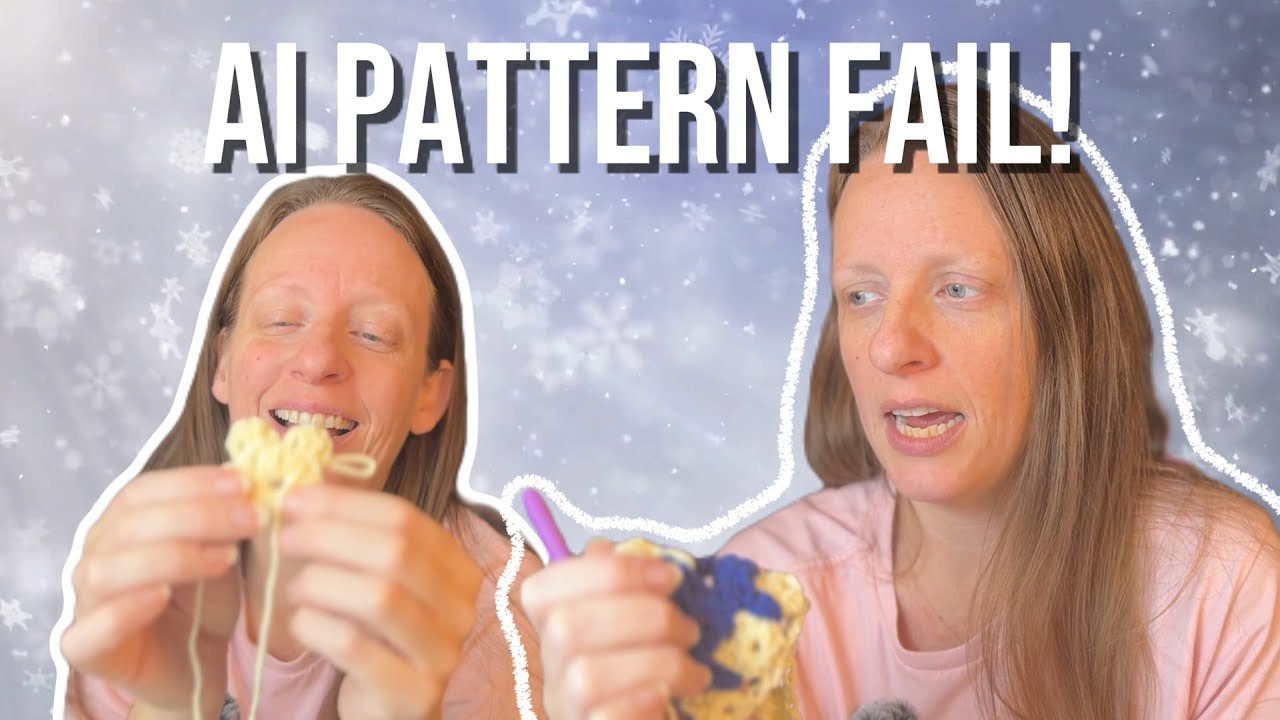 Crochet With Me: I Tried AI Crochet Pattern... FAIL, You Wont Believe What Happened