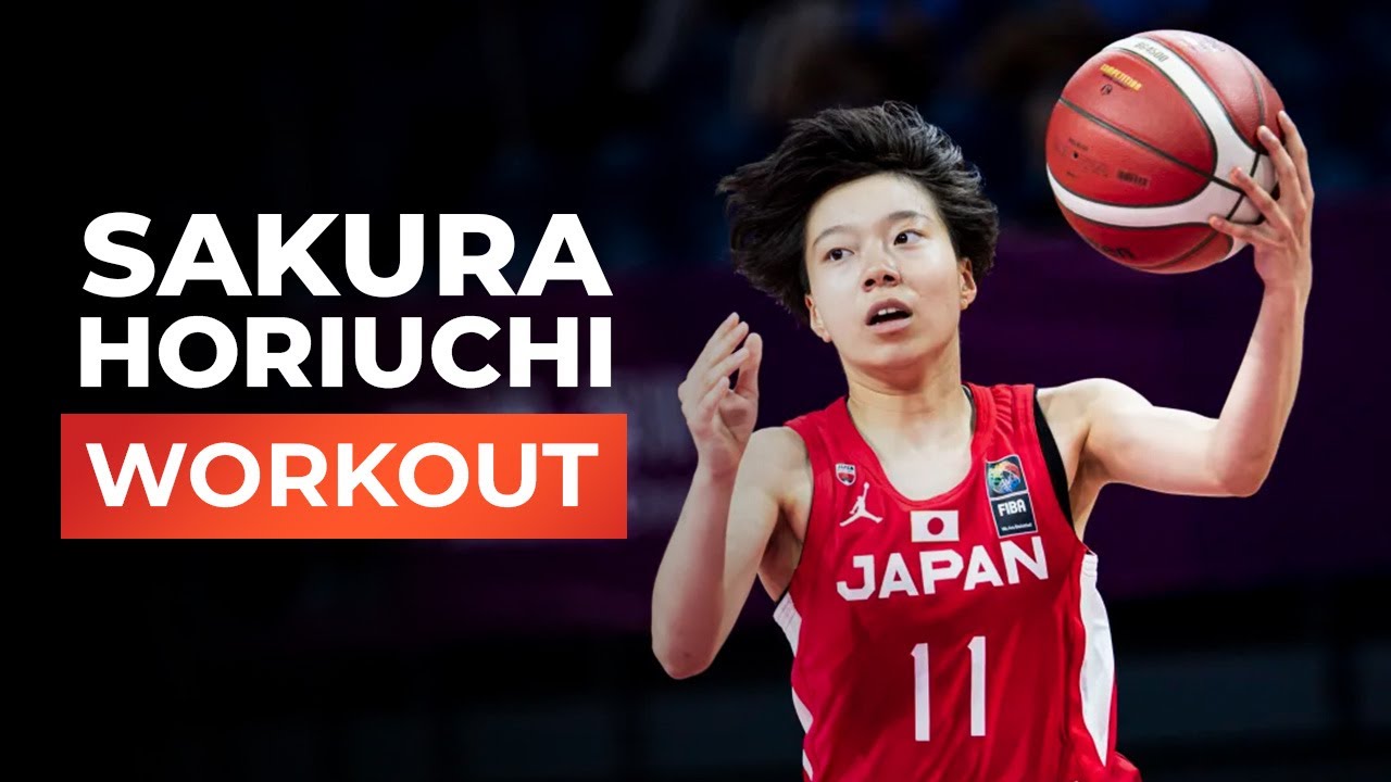 Asi ENTRENA Sakura Horiuchi // 堀内桜花 バスケットボールの練習