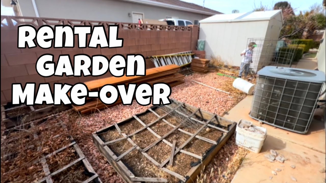 How I Transformed Our Rental Garden | Budget-Friendly Garden Makeover DIY