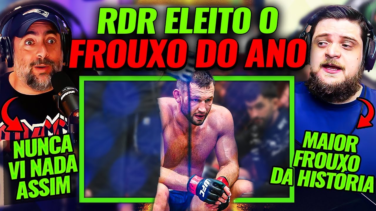 REINIER DE RIDDER &Eacute; O MAIOR FROUXO DA HIST&Oacute;RIA DO UFC?