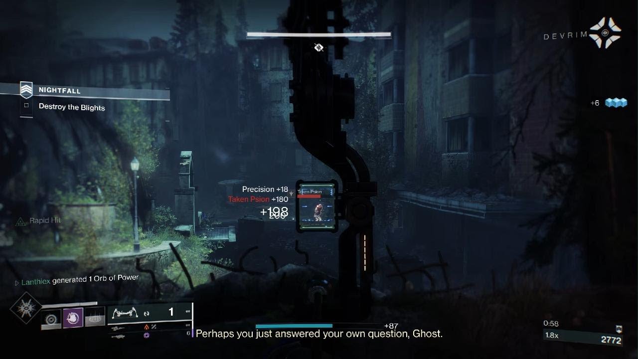 Destiny 2 - Solo Legend Nightfall - Lake of Shadows (Warlock)