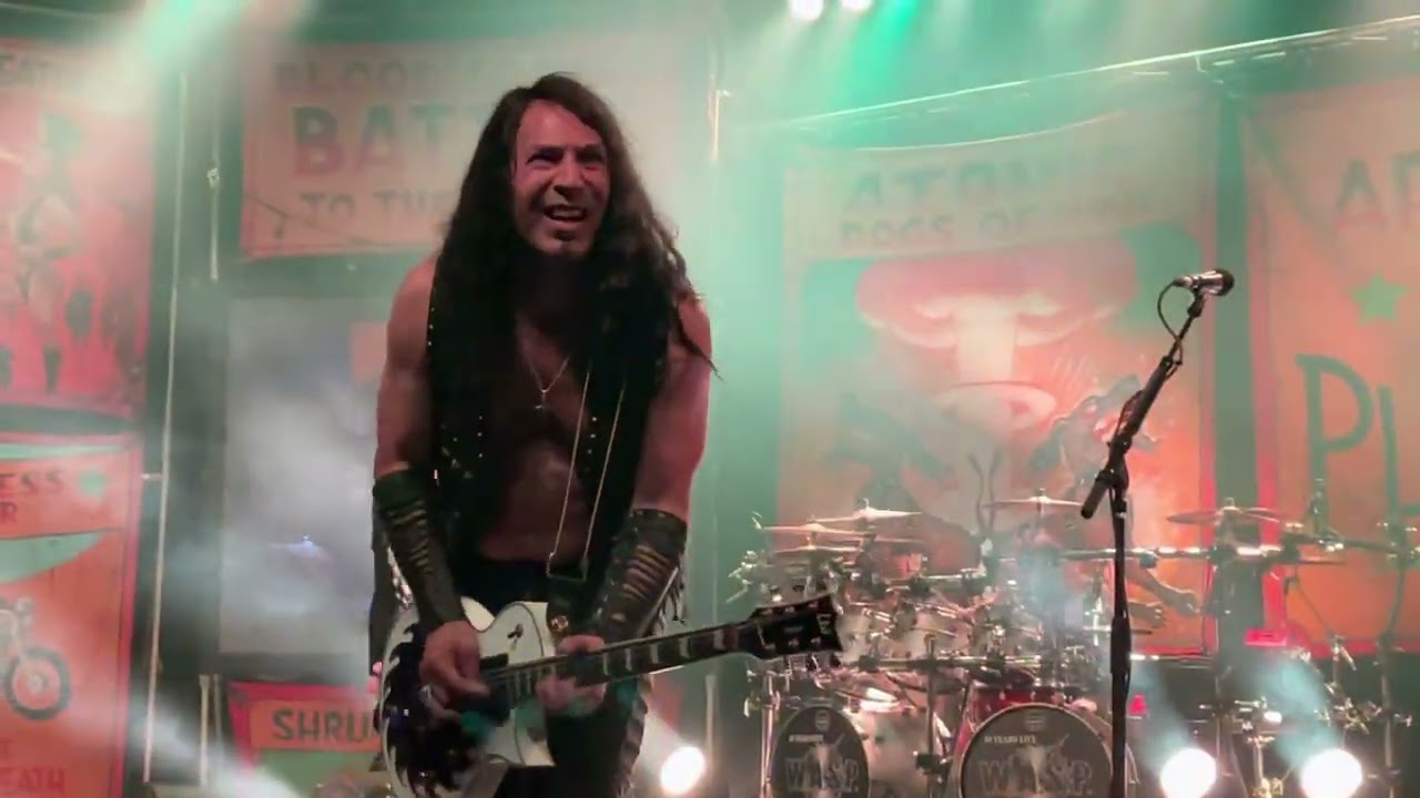 W.A.S.P. playing Blind in Texas in Tempe, AZ on 30 Oct 2022