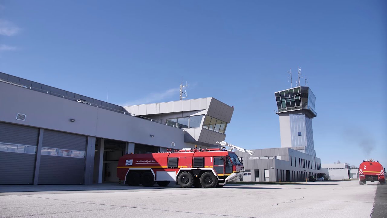 Izgradnja gasilsko reševalnega objekta na letališču Cerklje