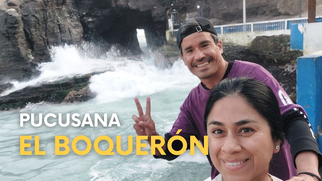 Así GOLPEAN las olas en el Boquerón de Pucusana 🌊😱
