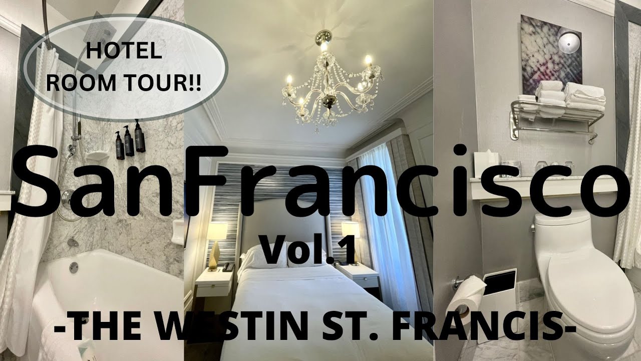 【SanFrancisco】Hotel Tour - THE WESTIN ST.FRANCIS- / Vlog / Mexican Restaurant / China Town / Vol.1
