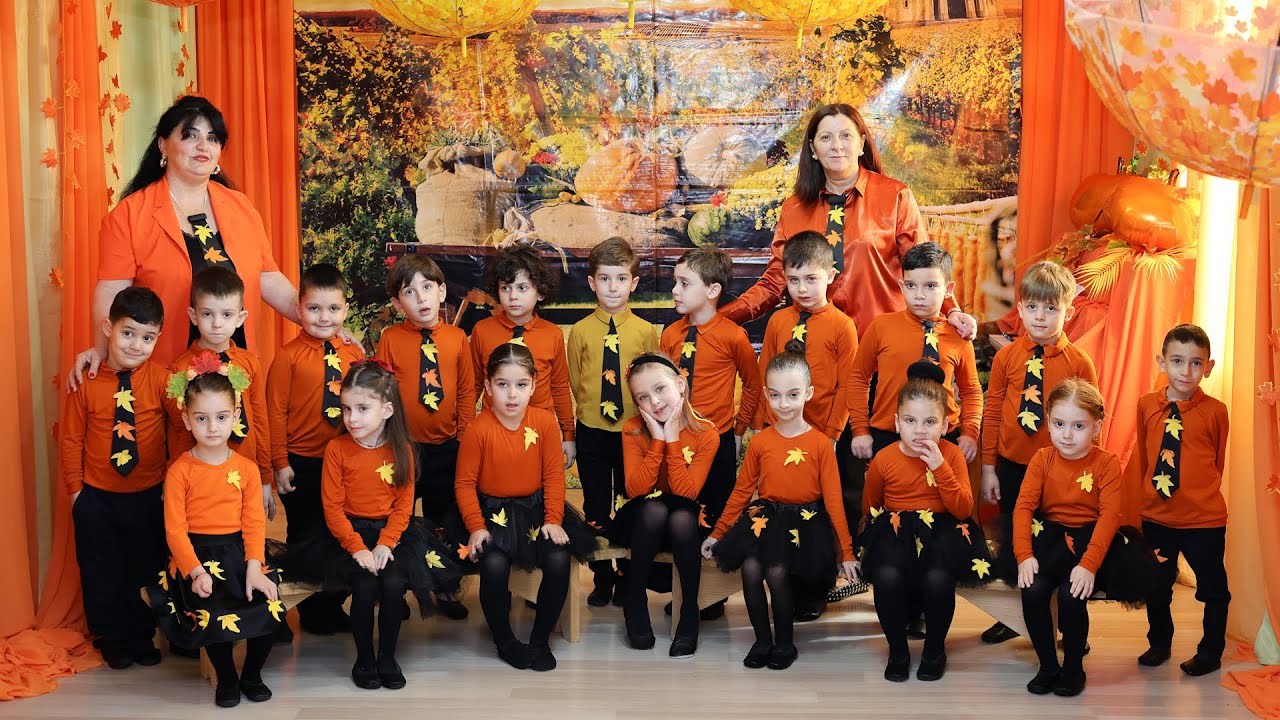 ქ.ფოთი საბავშვო ბაღი ,,ცეროდენა'' 5-6 წლიანი ჯგუფი          ,,ოქროსბაბთიანი შემოდგომა