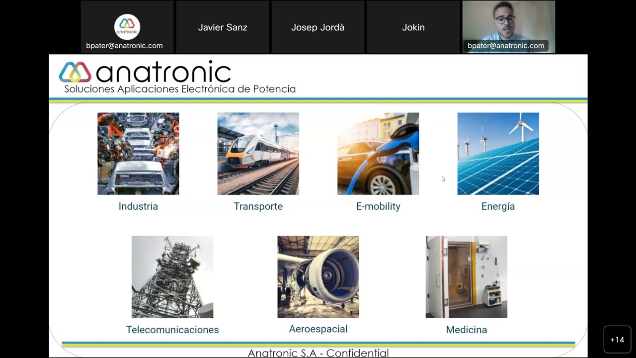 Webinar gratuito - Soluciones para Aplicaciones de Electrónica de Potencia