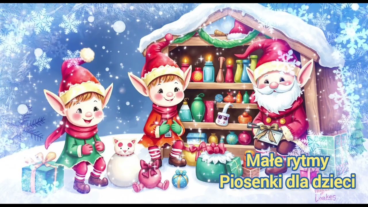 🎁Elfy Przyjaciele Mikołaja❄️ Świąteczna piosenka dla dzieci🌟