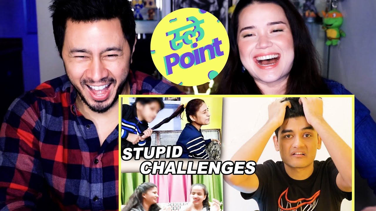 SLAYY POINT | Challenges That Make ZERO Sense | Reaction by Jaby Koay & Achara Kirk!