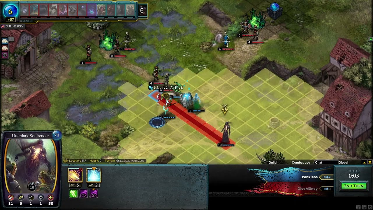 Poxnora - zenkless (Spirit DMZ) VS DiceMOney (Graveyard Skeletons)