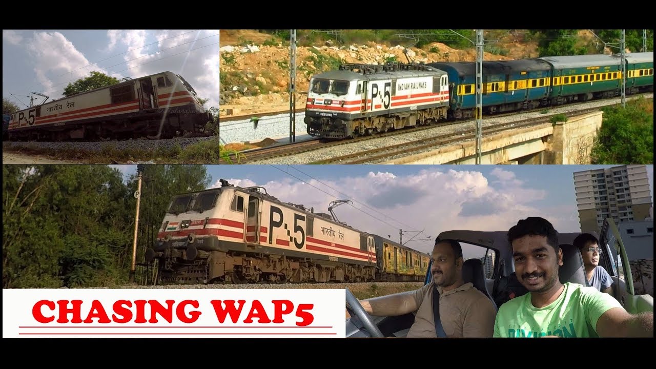 CHASING INDIA's FASTEST LOCOMOTIVE | INDIAN RAILWAYS