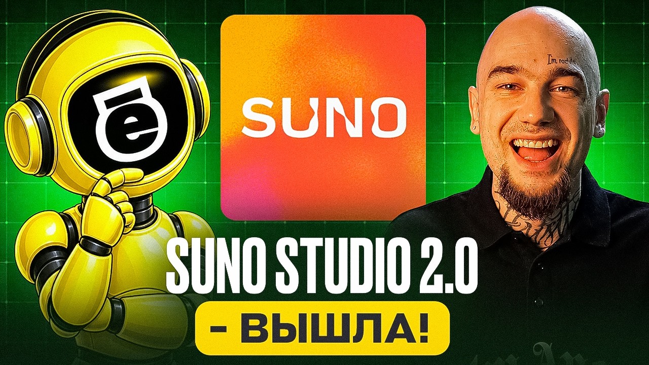 SUNO STUDIO 2.0 ВЫШЛА &mdash; ТЕПЕРЬ ЭТО СОВСЕМ ДРУГОЙ УРОВЕНЬ