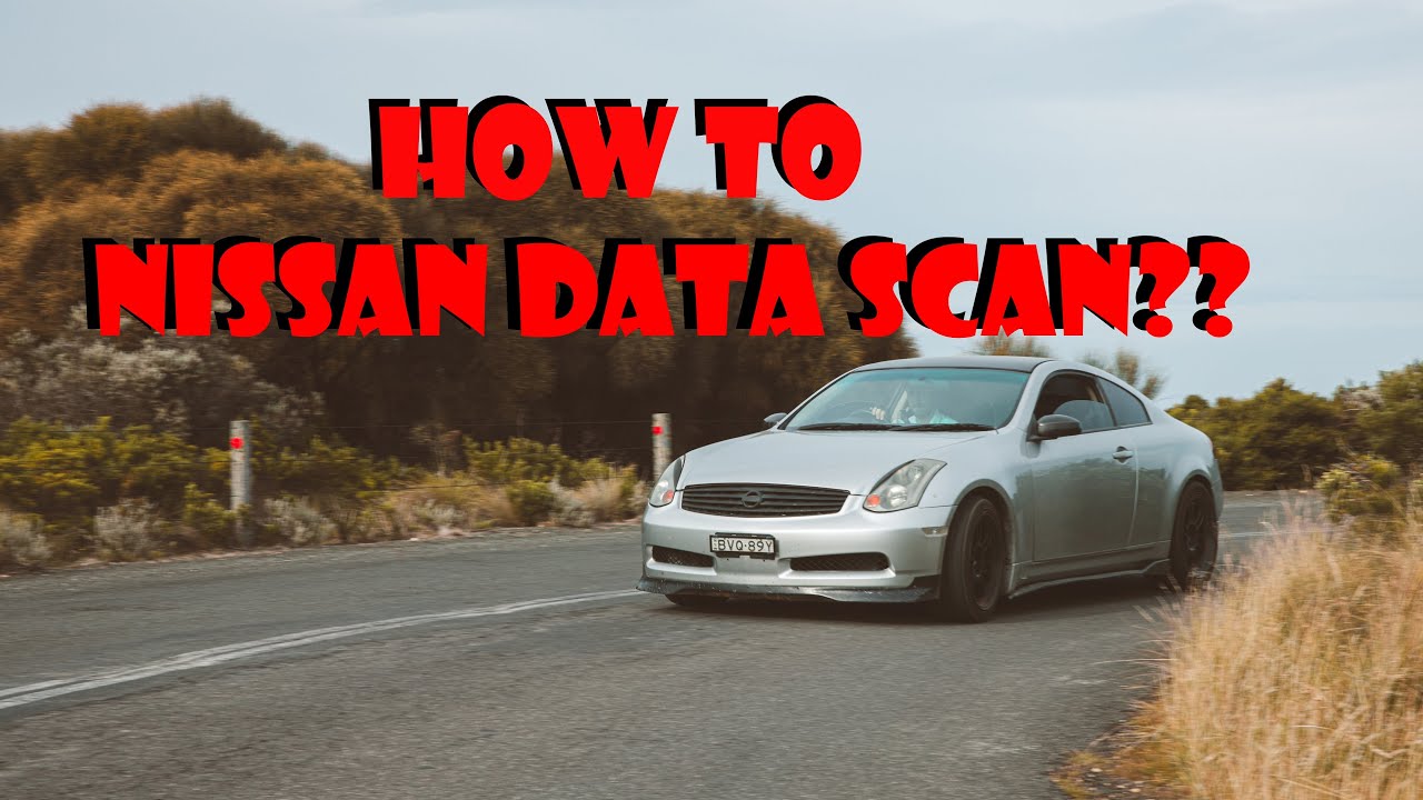 Как подключиться к Nissan Data Scan 2 NDS2 | V35/Infiniti G35 Skyline VQ35DE