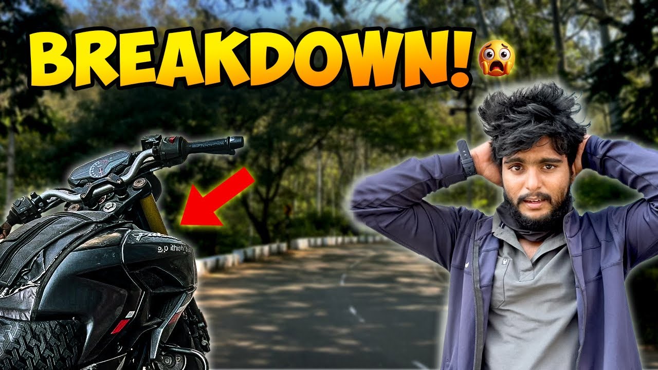 Hill Road la Bike DEAD 😭 | Yelagiri Ride Shock”