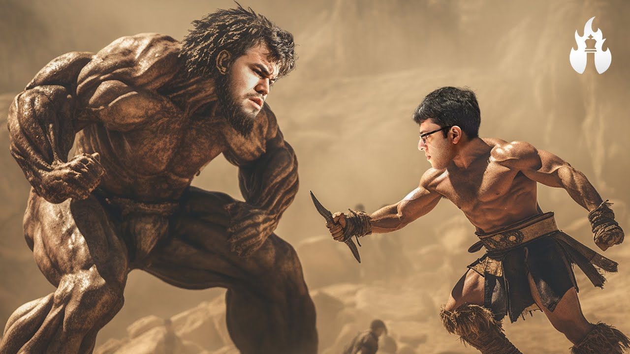 Goliath Carlsen contre David Abasov