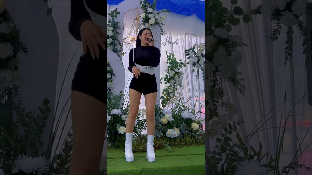 Cô Gái Hot Nhất Mấy Ngày Qua Trên Tiktok Gây Tranh Cãi cover Ca Khúc Qua Cầu Rước Em
