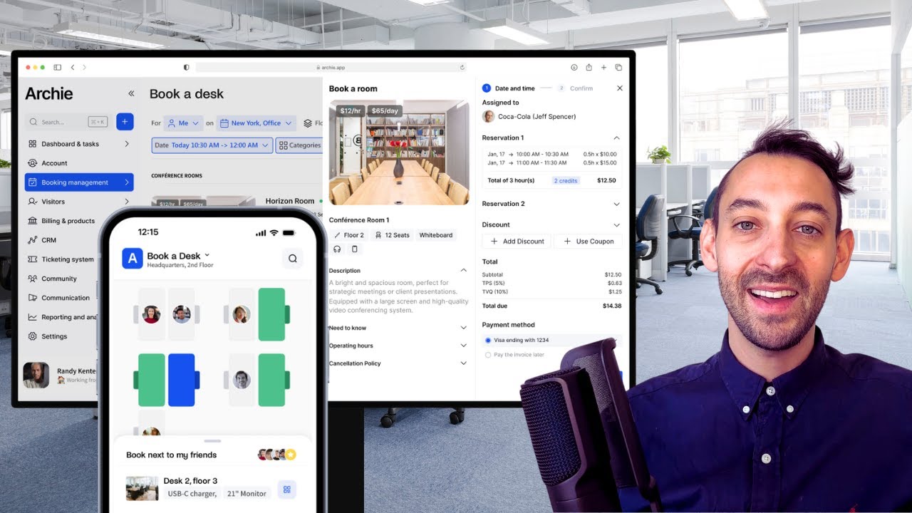 3 Ways to Book a Desk with Archie