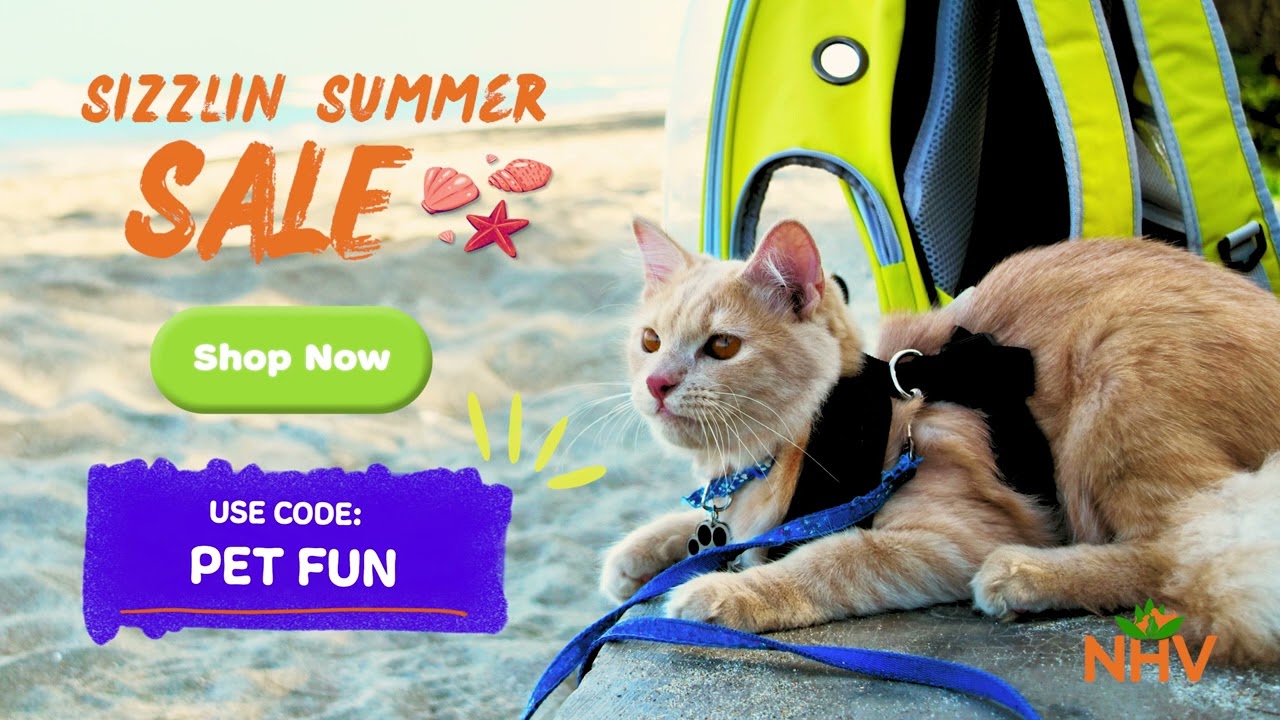 Code: PetFun Sizzlin Summer Sale at NHV