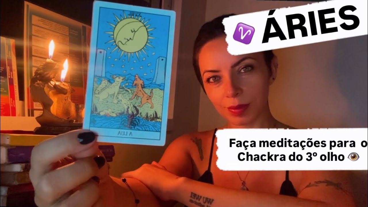ÁRIES ♈️ A ESPIRITUALIDADE O CHAMA PARA UM PLANO MAIOR, ATENTO PARA VER COM OS OLHOS DA ALMA 👀✨🌛🔮