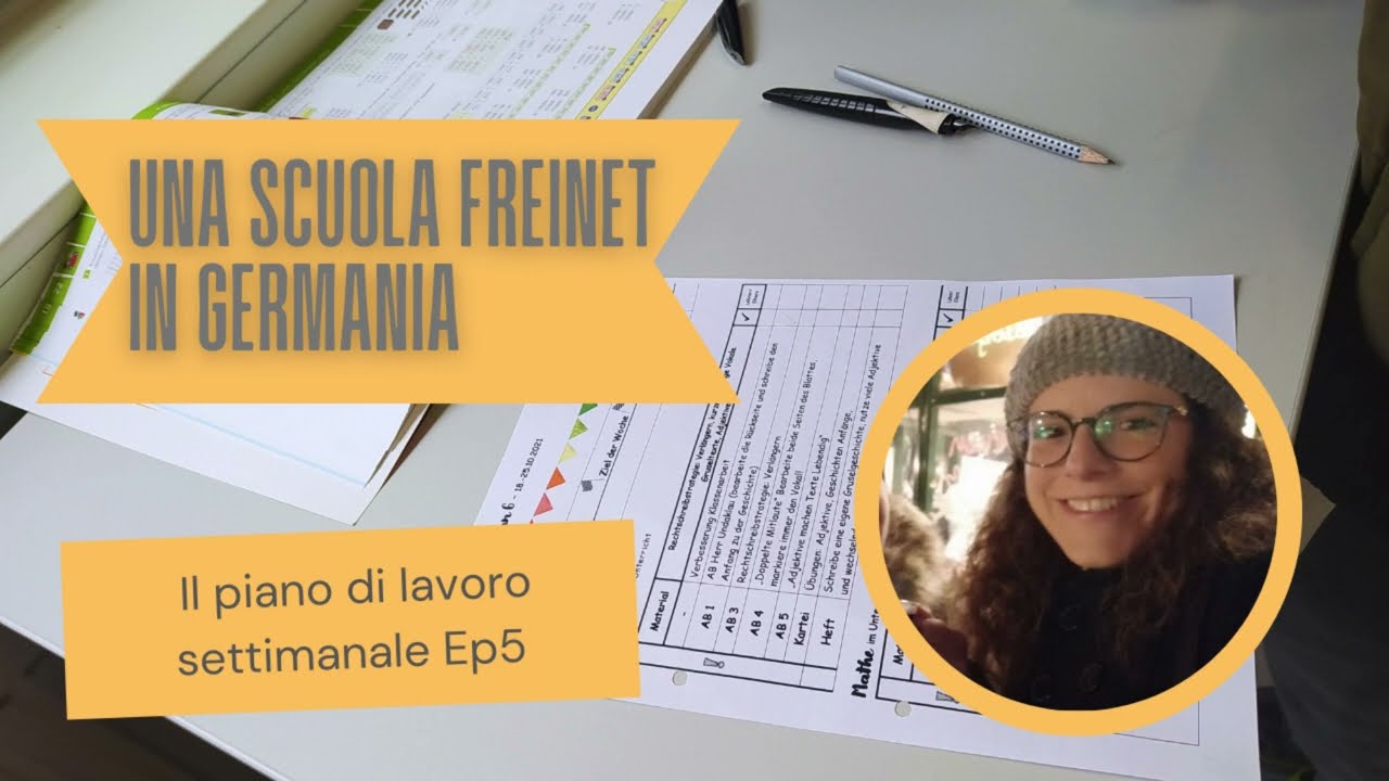 Il piano di lavoro settimanale