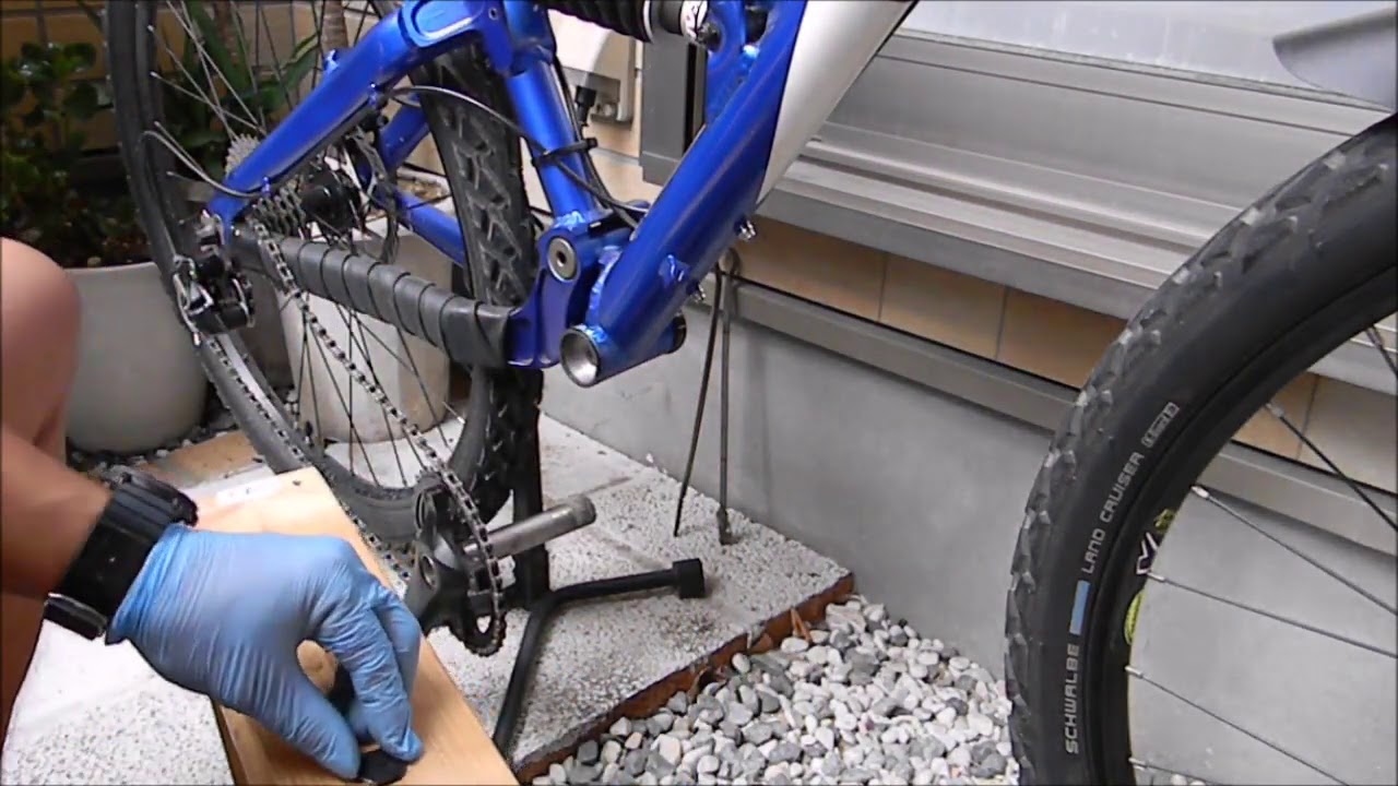 【初心者MTB】チェーン外れ防止 チェーンガイド取付 GIANT WARP