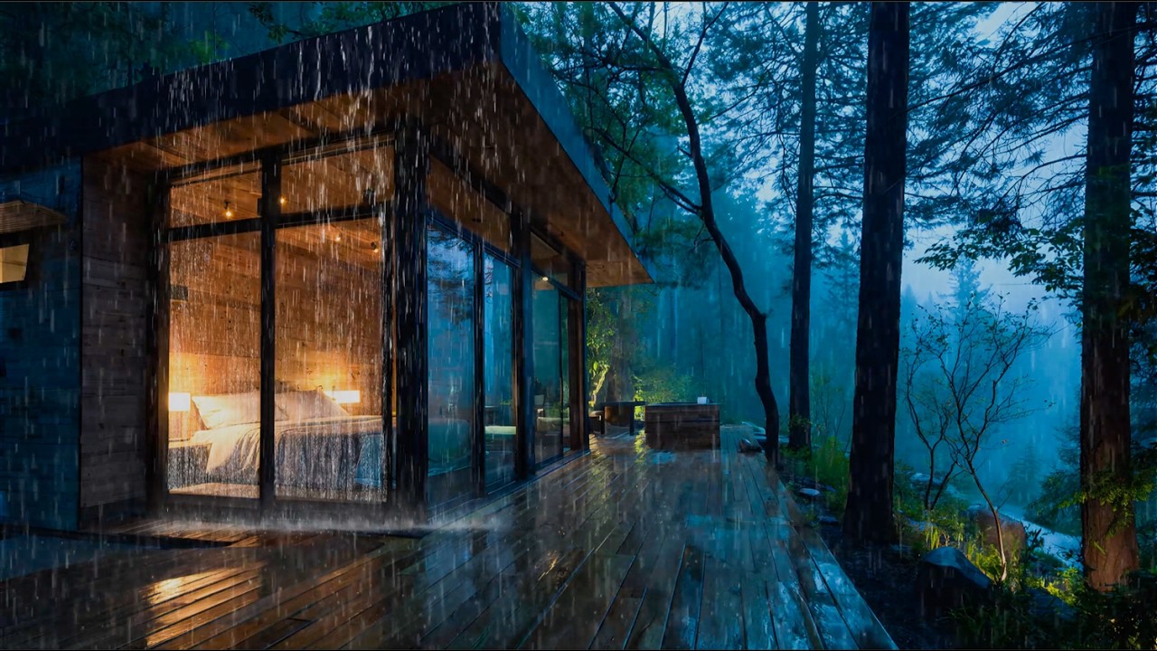 Gentle Night Rain for Deep Rest and Quiet Comfort