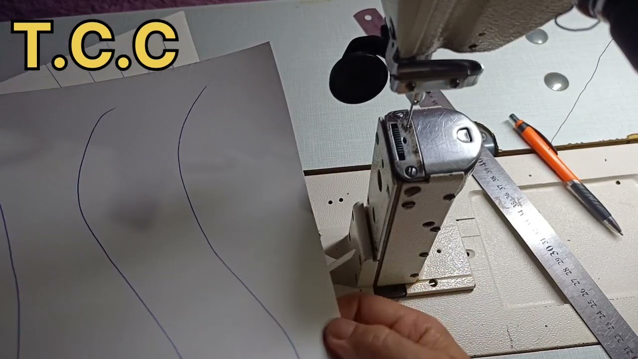 Guía práctica  de uso de máquina de coser (aparar)para principiantes