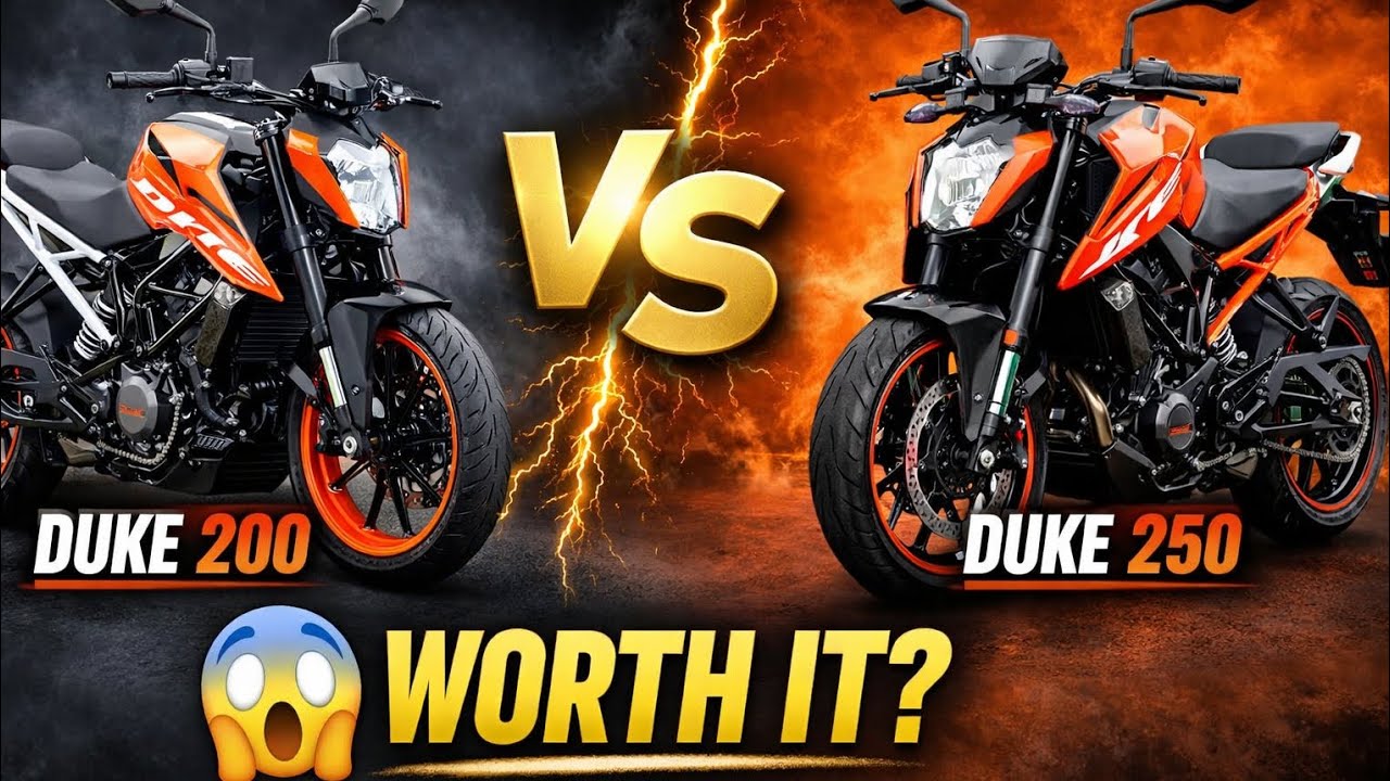 Duke 200 vs Duke 250 | Worth Extra Paisa? Honest Comparison 2026 #duke #goviral 