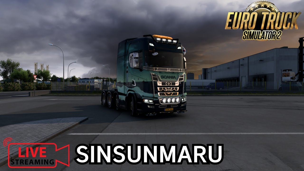 Euro Truck Simulator 2 Live 1.58 O.B 지금은 운송중  입니다.. 26년01월31일