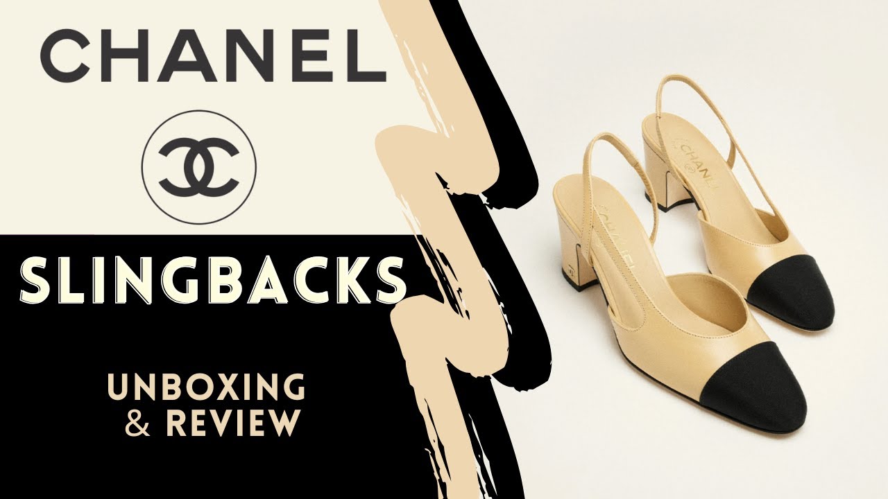 Classic CHANEL Slingbacks - Unboxing and First Look! Must Haves or Overrated? Watch to Find Out!