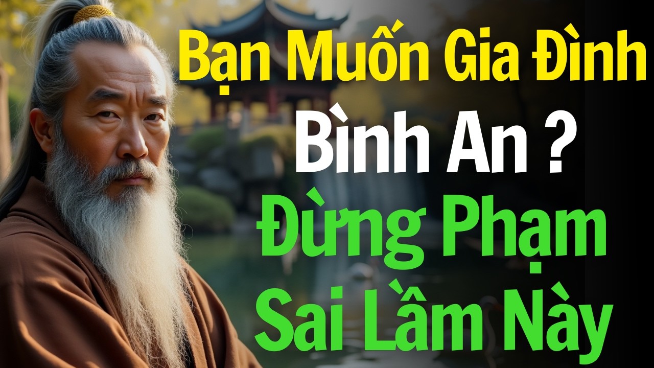 Bạn Muốn Gia Đình Bình An ? Đừng Phạm Sai Lầm Này  - TRÍCH DẪN ĐỘNG LỰC KHÔN NGOAN