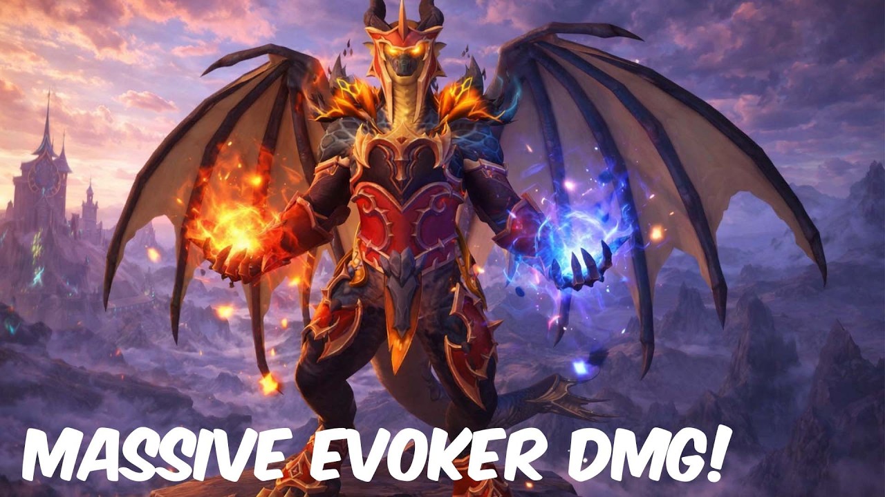 MASSIVE DEVASTATION EVOKER DMG! - Devastation evoker pvp midnight