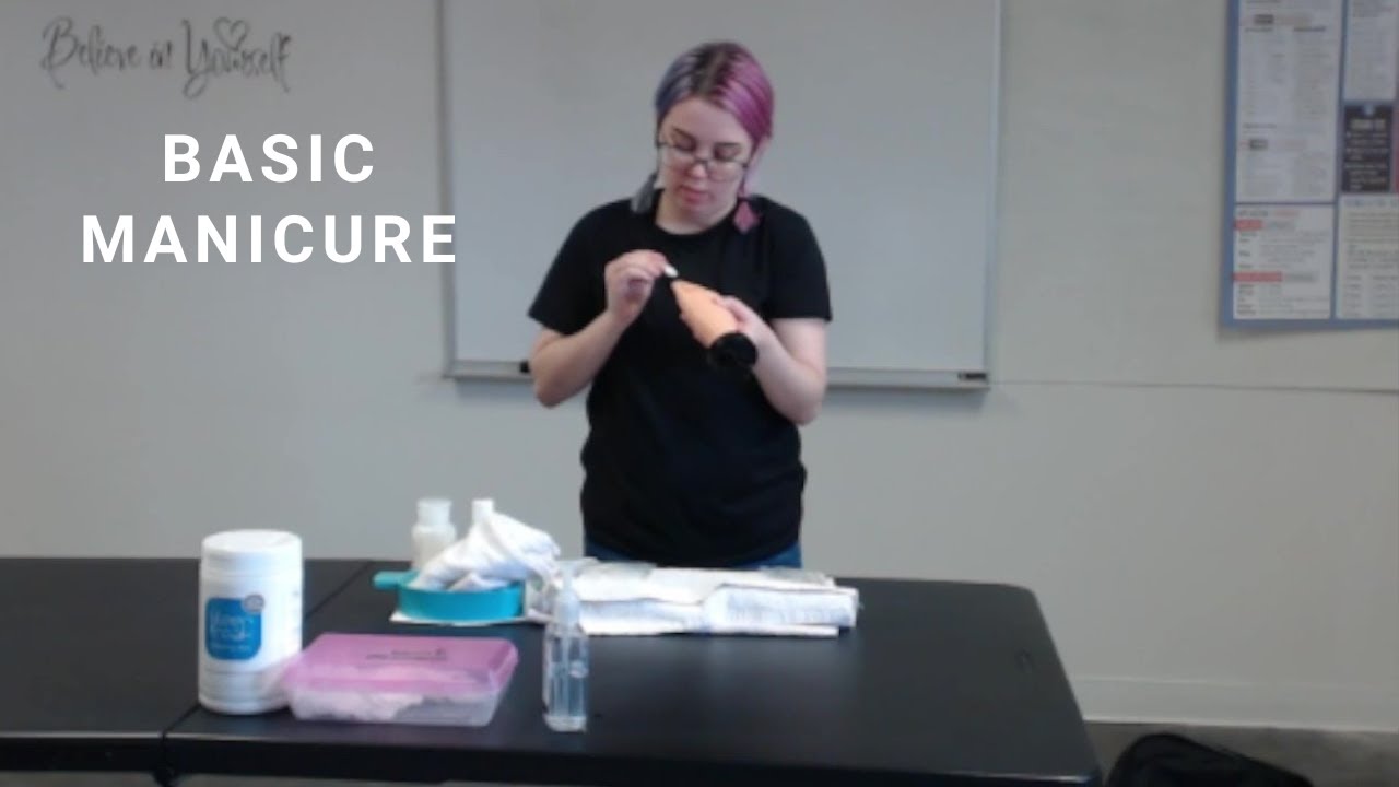 Manicure Service for Michigan State Board Practical Exam