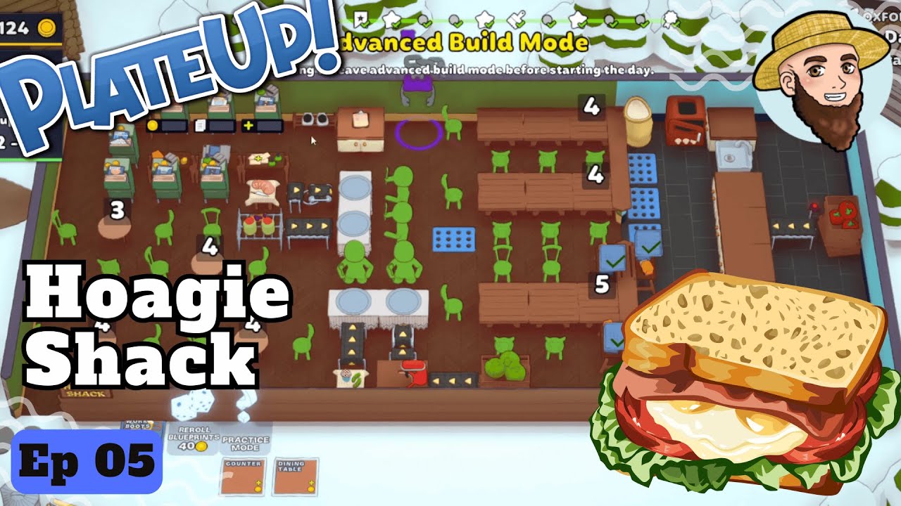Hoagie Shack! - Solo Play PlateUp! I Part 05 #sandwhiches  #theontariogardener #plateup #update