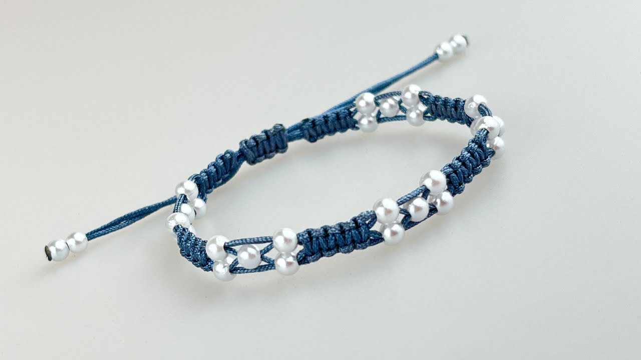 Braid Bracelet with Beads | DIY Friendship Bracelets Tutorial for Beginners | Handmade Bracelets