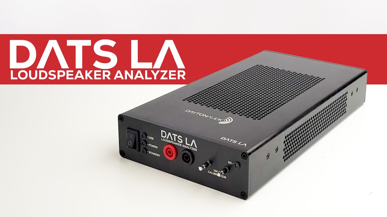DATS LA - Loudspeaker Analyzer from Dayton Audio