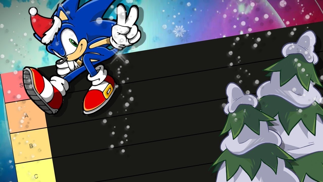 Sonic Characters Tier List [FESTIVE!] (ft. SonicBoss1991)
