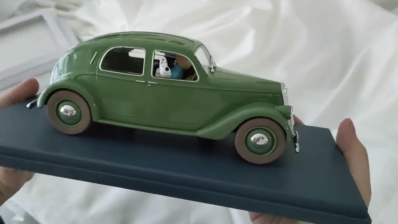 Tintin: the Lancia Aprilia | unboxing