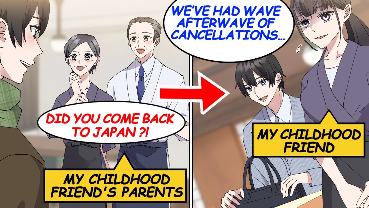 My beautiful childhood friend's family helped me. Now her shop's failing, we help…! [Manga]