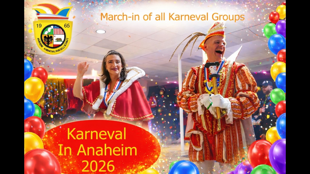 March-In all Karneval Groups - Anaheim Karnevalsgesellschaft - Piratenball 2026