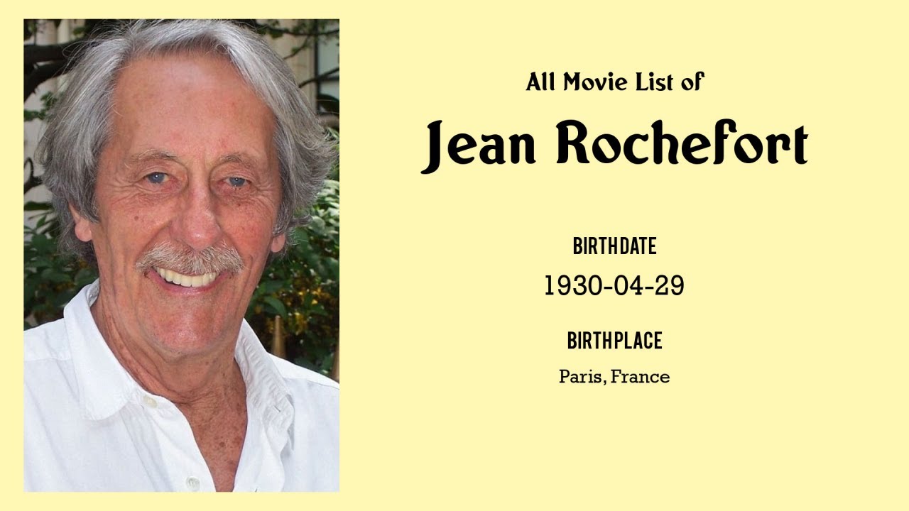 Jean Rochefort Movies list Jean Rochefort| Filmography of Jean Rochefort