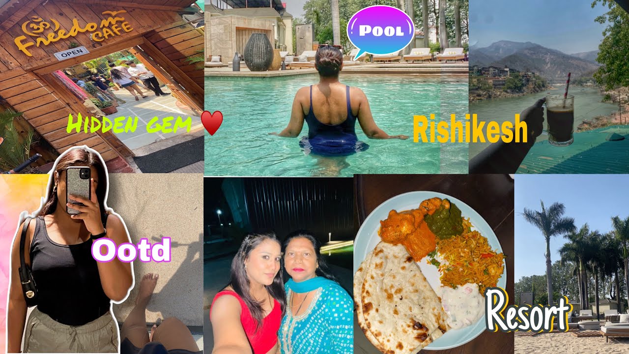 Staycation with family | Rishikesh | Naturoville Resort | Poolside dinner | yamii_niichauhan_diaries