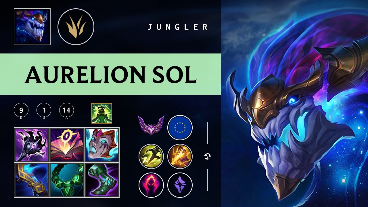 Aurelion Sol Jungle vs Hecarim - EUW Master Patch 26.05