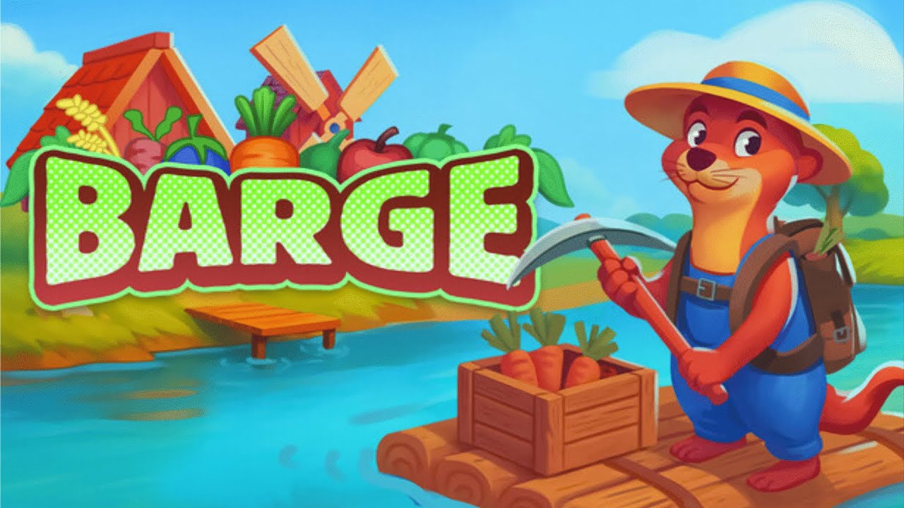 Helping an Adorable Otter Build A Home on the River!! - Barge (Demo)